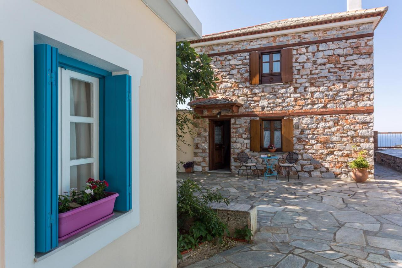 Country Villa Ouranos Skopelos stad Exteriör bild