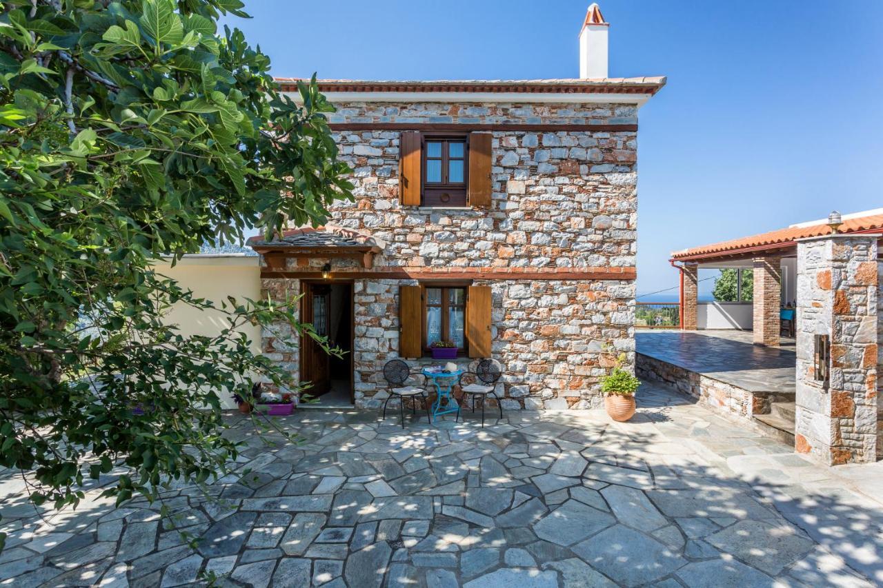 Country Villa Ouranos Skopelos stad Exteriör bild